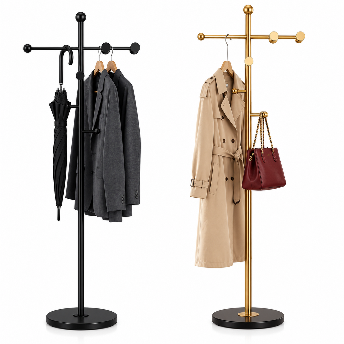 Porte-manteau design contemporain – Élégance